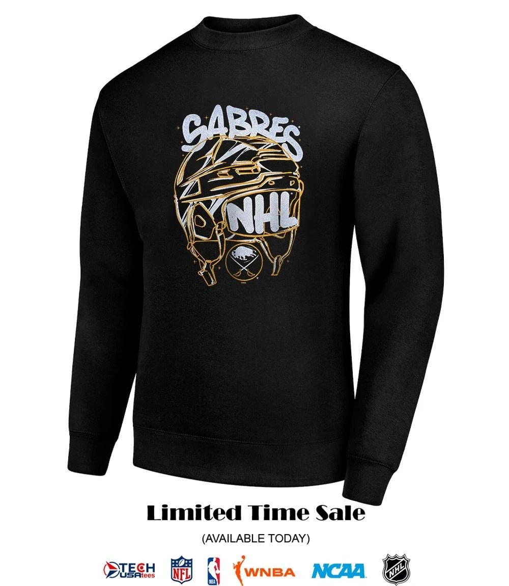 Buffalo Sabres Hockey 2026 NHL helmet shirt