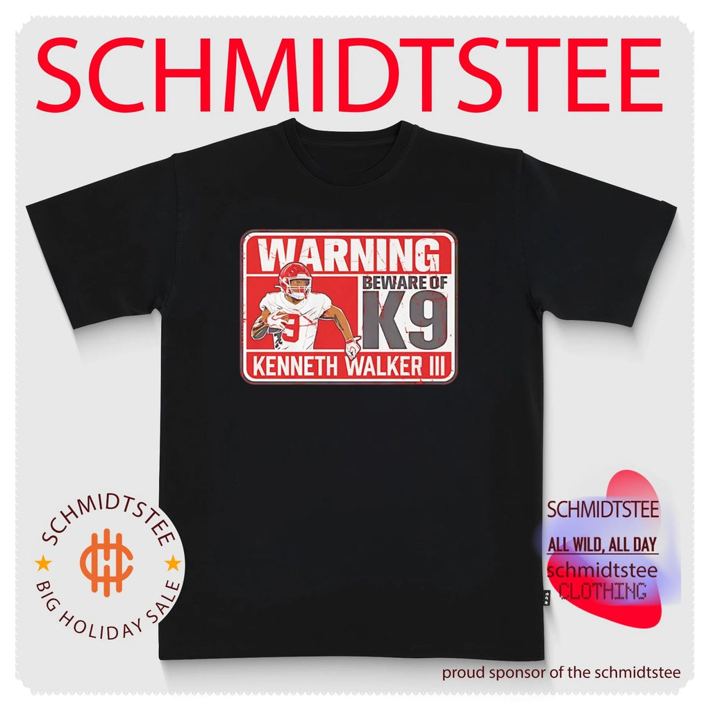 Kenneth Walker III Kansas City Chiefs Beware Of K9 Warning shirt