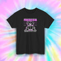 Streetwear Teddy Bear T-Shirt Urban Graffiti Freedom Style Cool Tee S-5XL