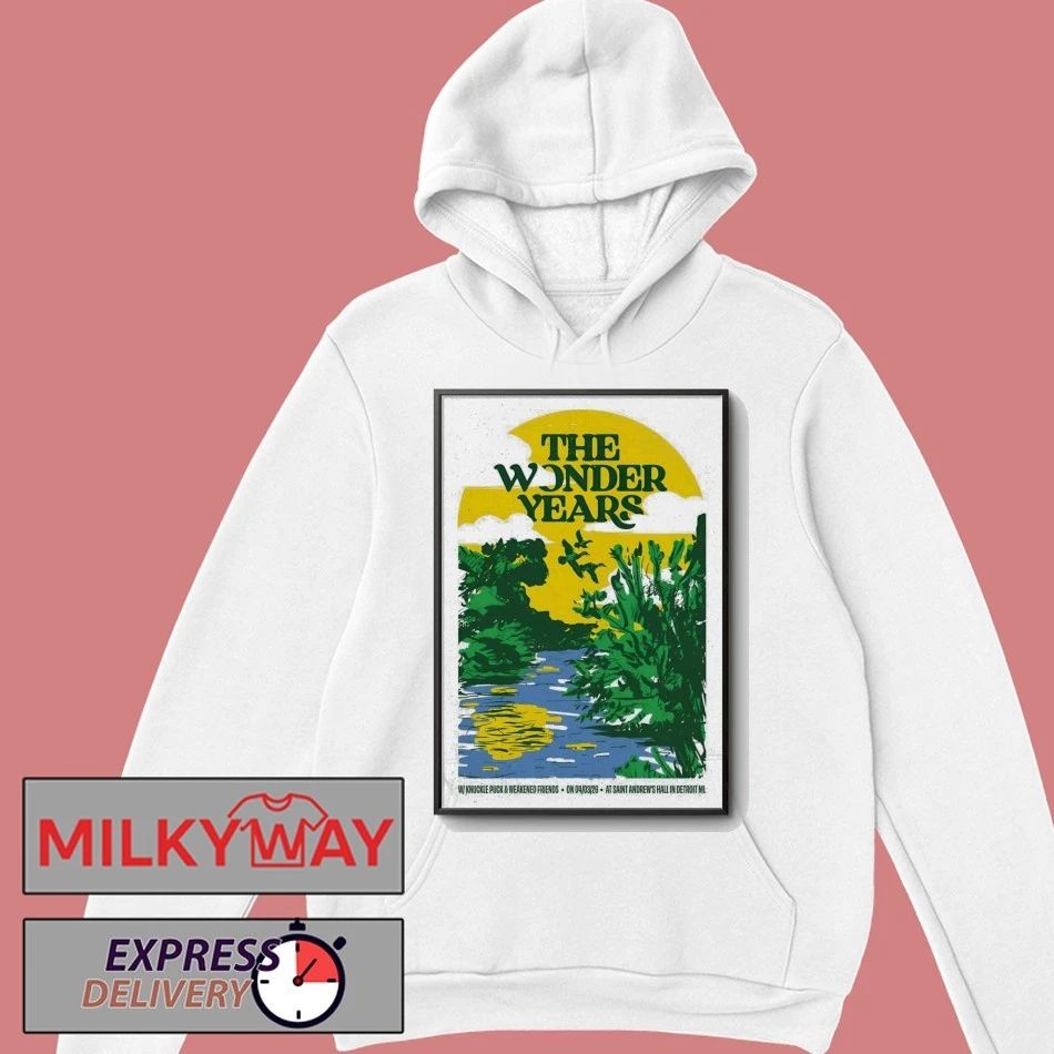 The Wonder Years Apr 3 2026 In Detroit MI Poster shirt