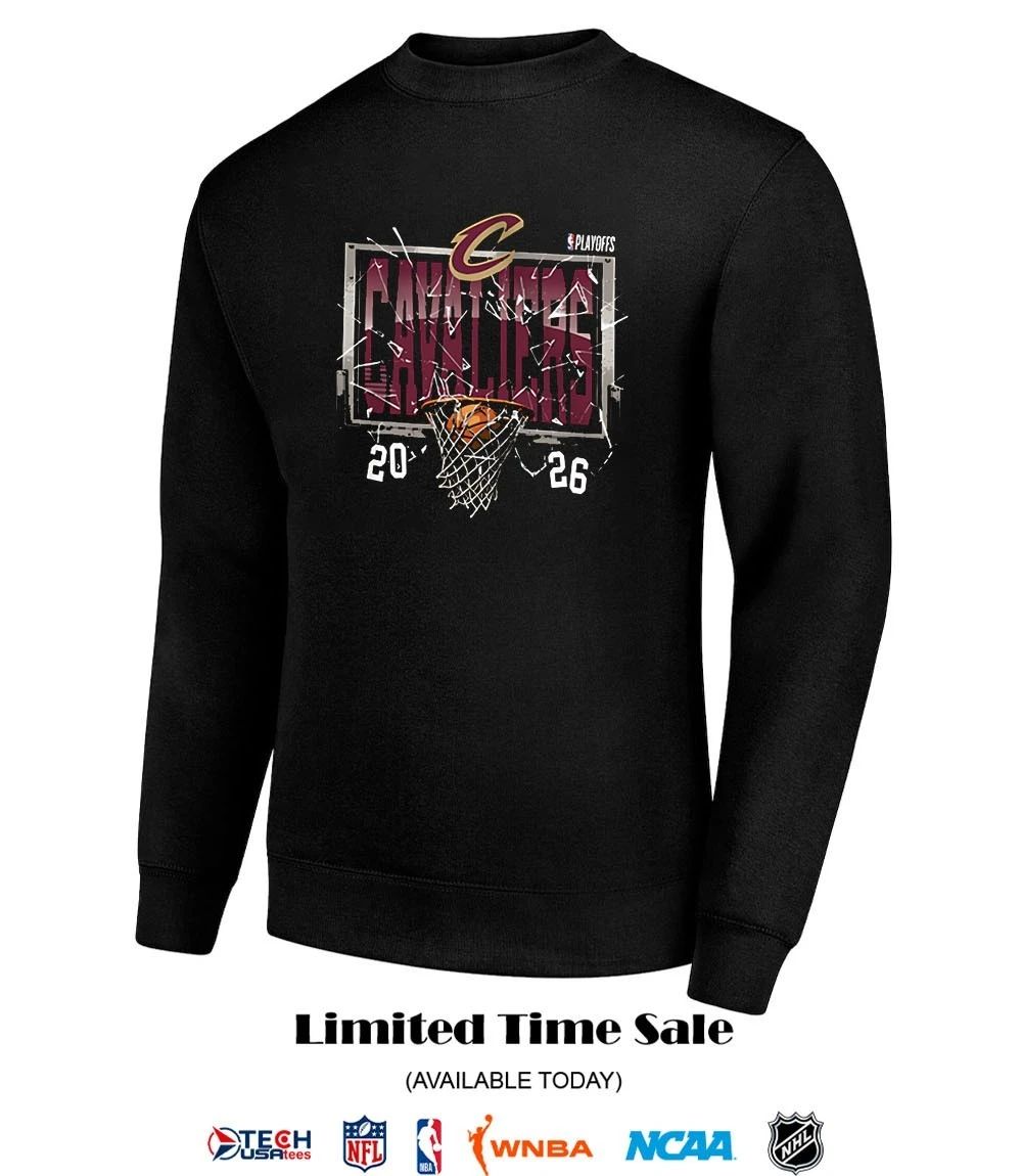 Cleveland Cavaliers 2026 NBA Playoffs Shattered Backboard shirt
