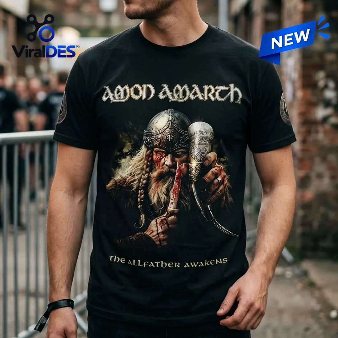 Amon Amarth Allfather Awakens 2026 Concert Tour Shirt