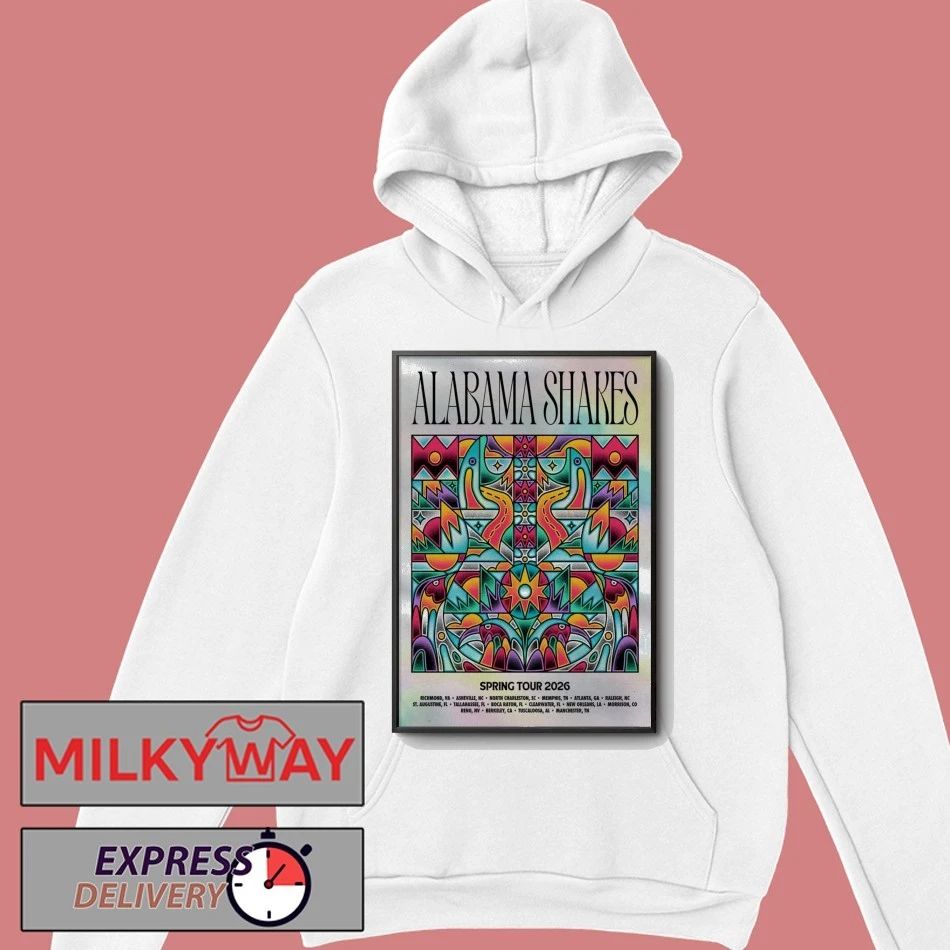 Alabama Shakes Spring 2026 Tour Poster shirt