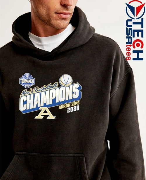 Akron Zips 2026 MAC Men’s Basketball Tournament Champions shirt
