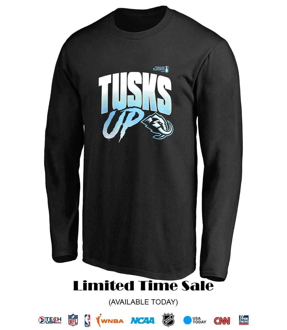 Utah Mammoth 2026 Stanley Cup Playoffs Hometown Tusks Up slogan shirt