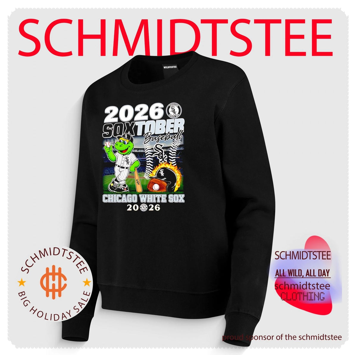Chicago White Sox Soxtober Postseason 2026 mascot shirt