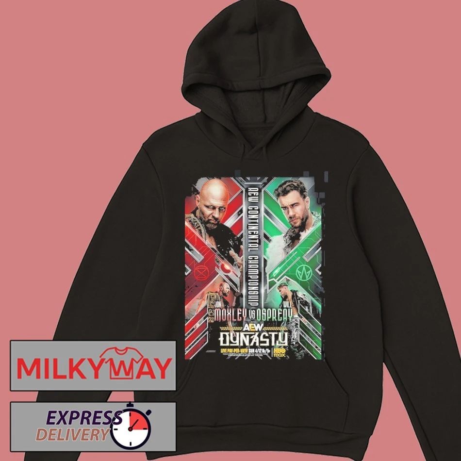 AEW Continental Championship Jon Moxley Vs Will Ospreay April 12 2026 T-Shirt