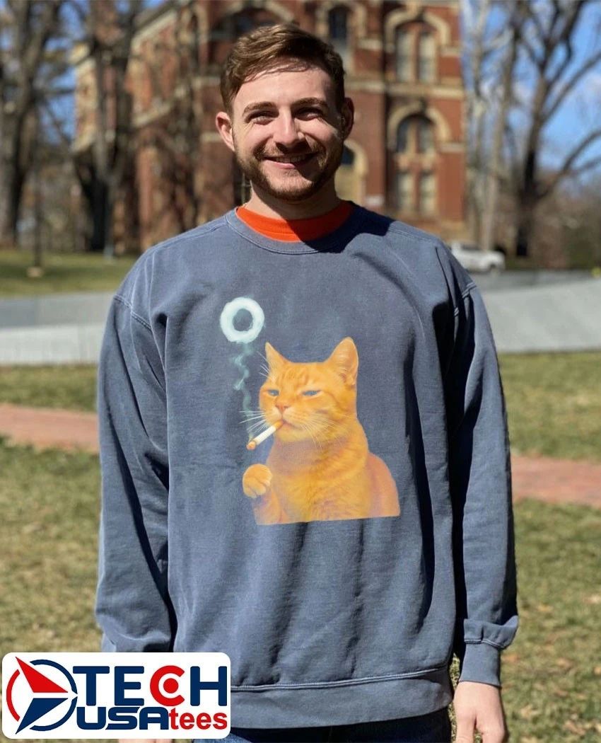 Smoking Cat shirt