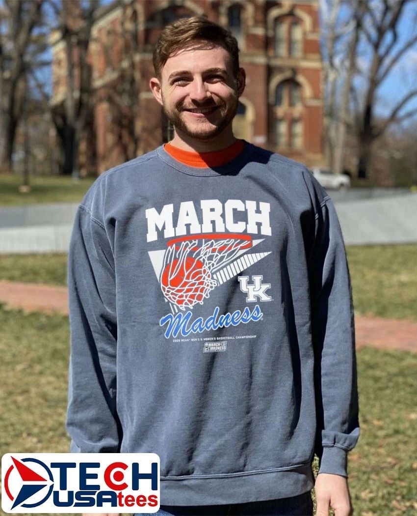 March Madness Kentucky Wildcats 2026 NCAA Men’s Basketball Championship swish shirt