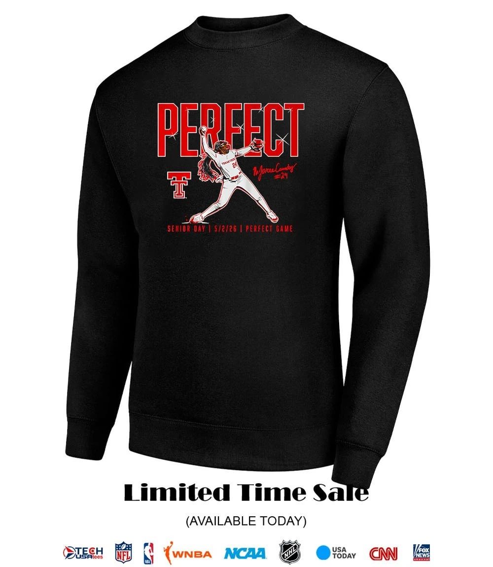 Texas Tech Red Raiders Softball NiJaree Canady Perfect Game 2026 signature shirt