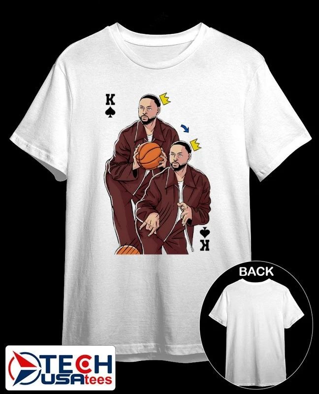 King Stephen Curry funny pose card shirt
