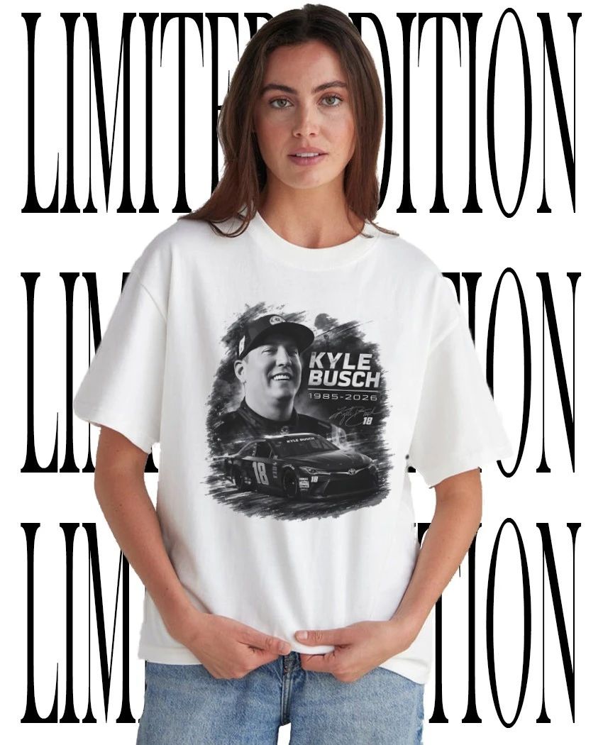 Kyle Busch 18 1985-2026 NASCAR Grunge shirt