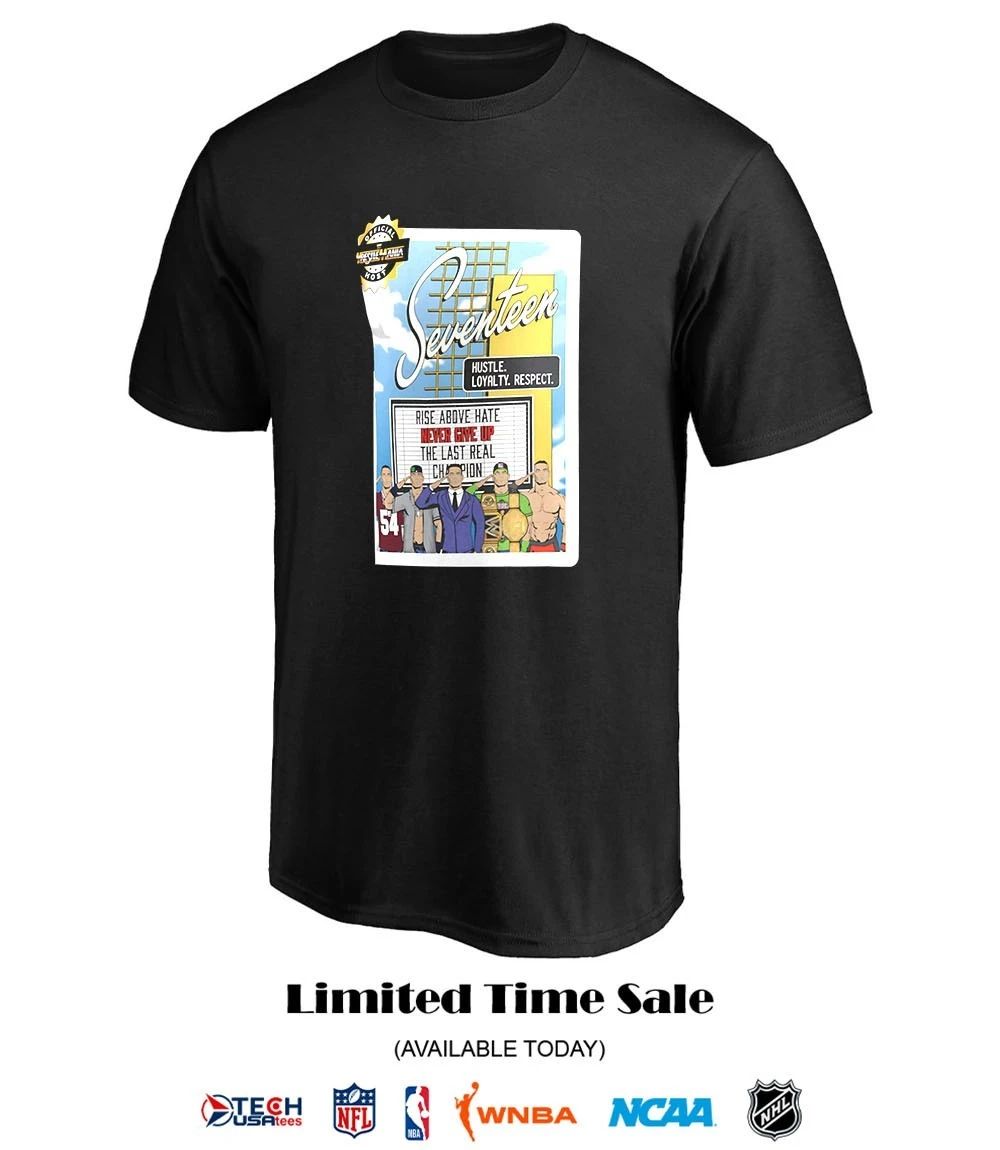 WrestleMania 42 Seventeen John Cena Official Host shirt