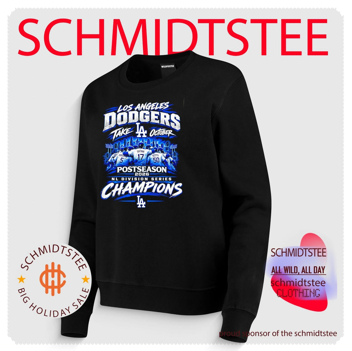 Los Angeles Dodgers NLDS Division Series Champions 2026 shirt