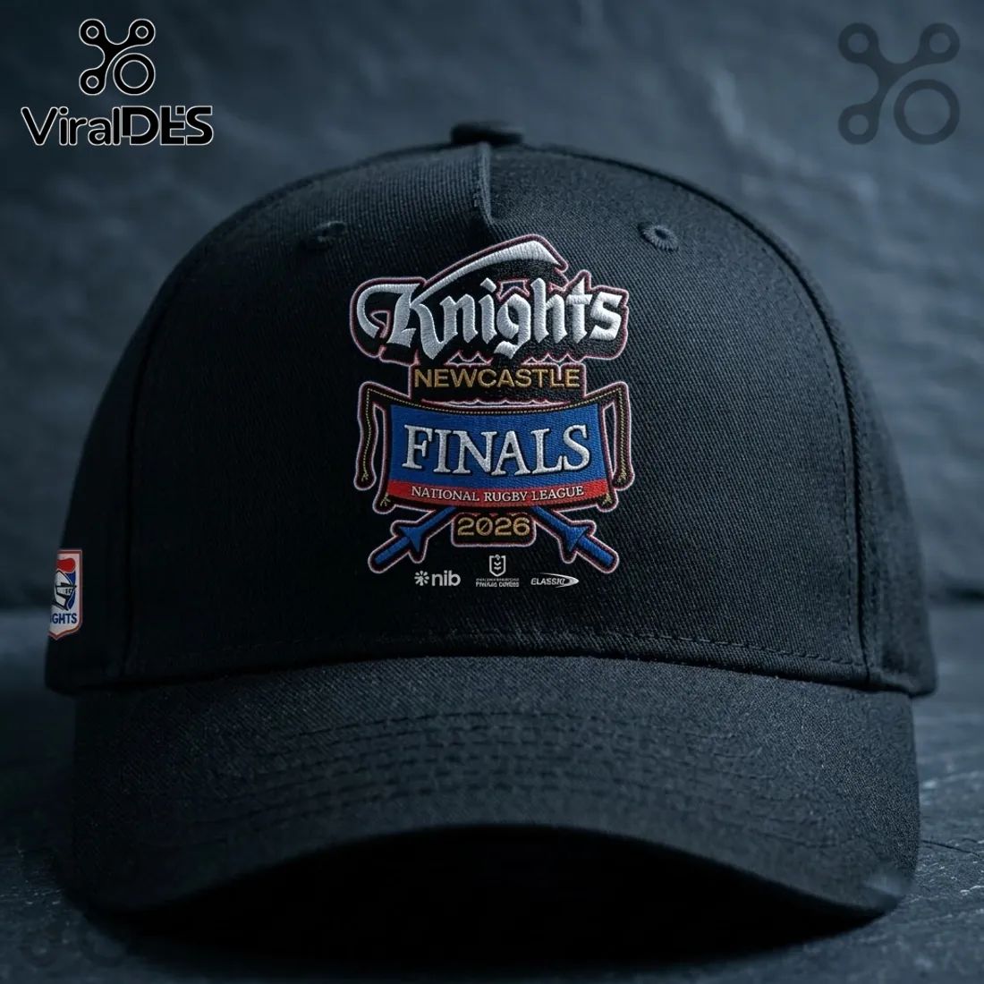 Newcastle Knights 2026 NRL Finals Black Pullover Hoodie