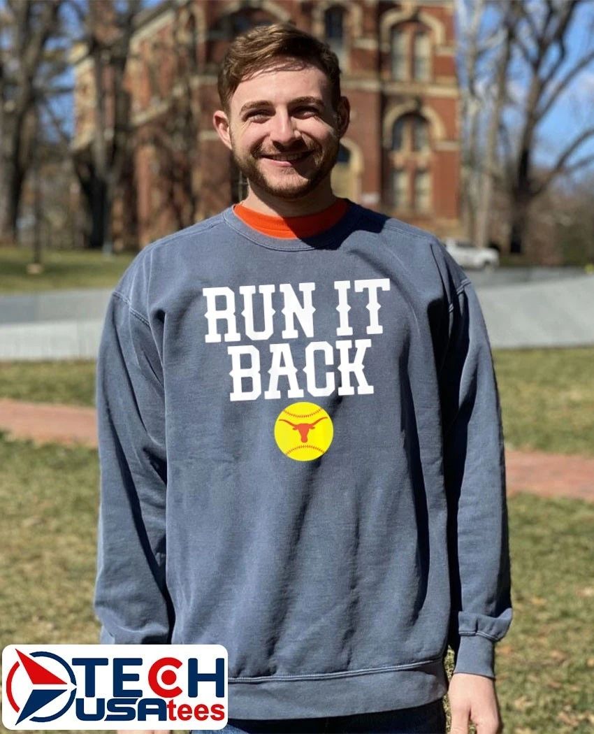 Texas Longhorns Softball run it back shirt