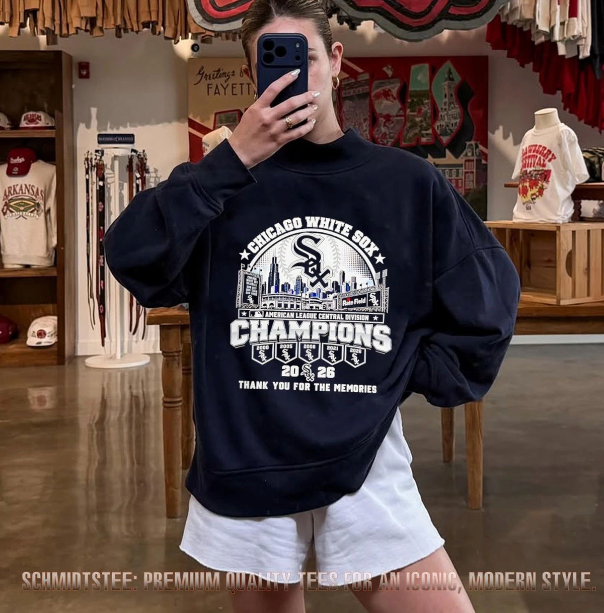 Chicago White Sox 2026 AL Central Division Champions Thank You For The Memories Shirt