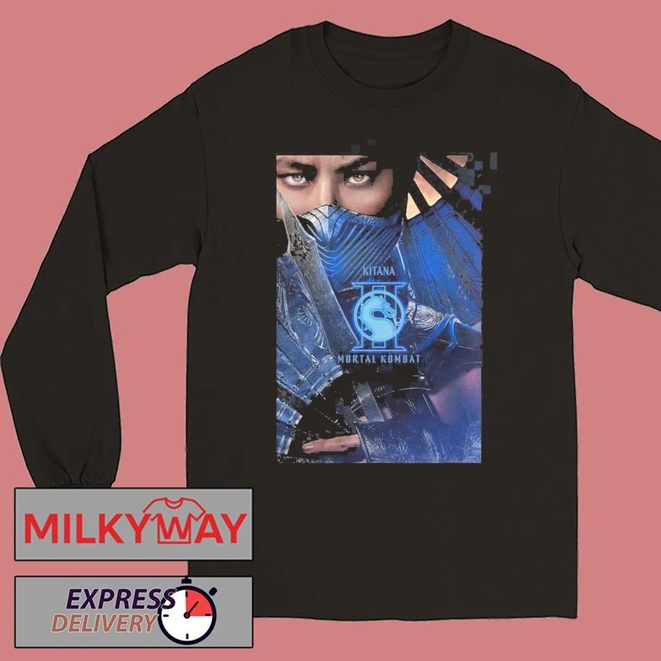 Mortal Kombat II Movie Exclusive Kitana Character Poster T-Shirt