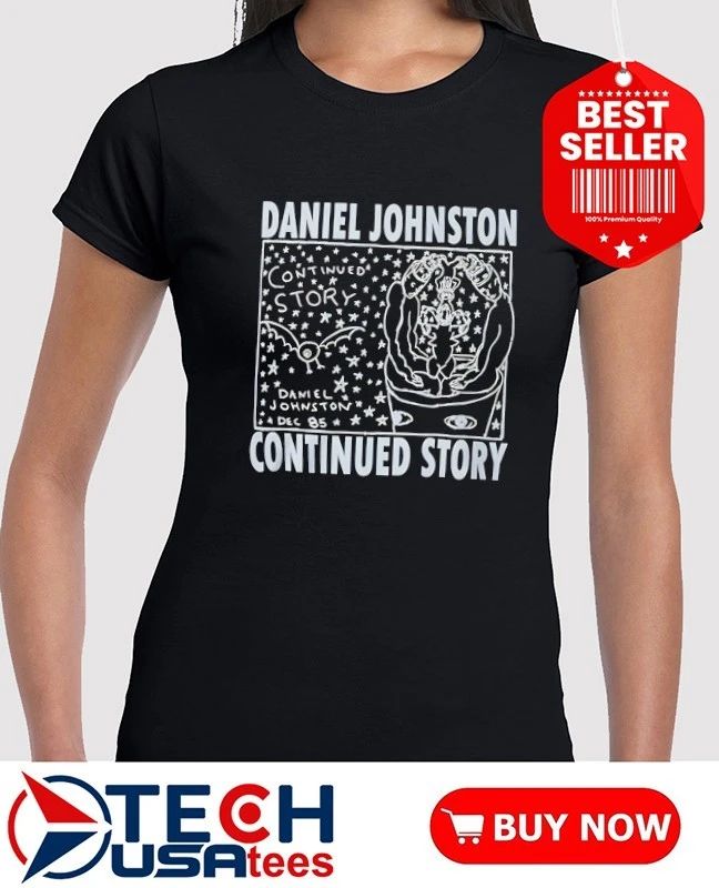 Daniel Johnston continued story shirt