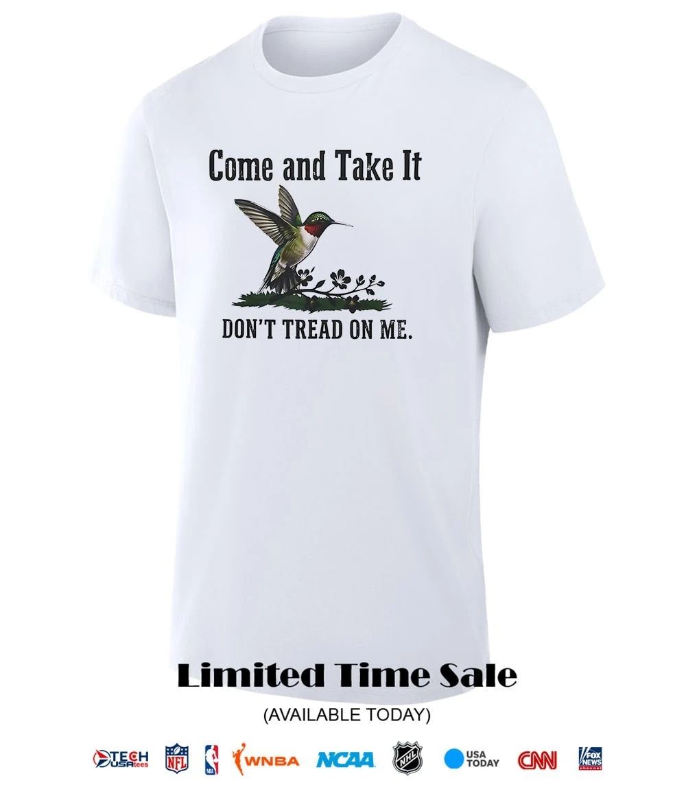 Come and take it don’t tread on me shirt