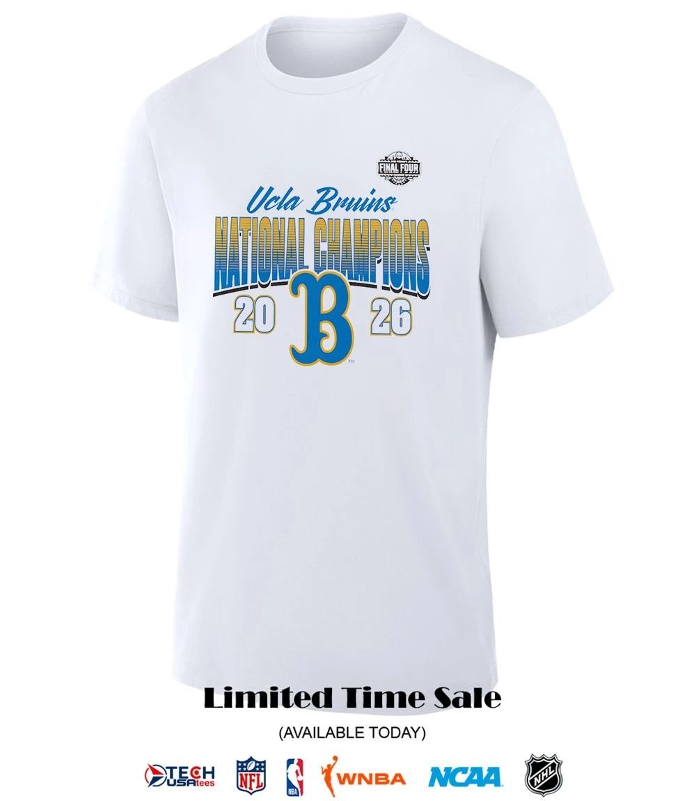 UCLA Bruins 2026 NCAA Women’s Basketball National Champions shirt