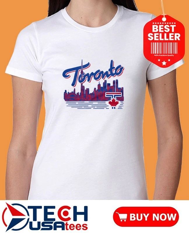 Toronto Blue Jays skyline shirt