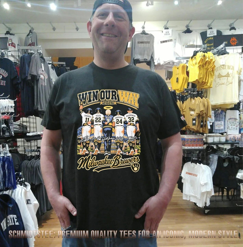 Milwaukee Brewers win our way 2026 shirt