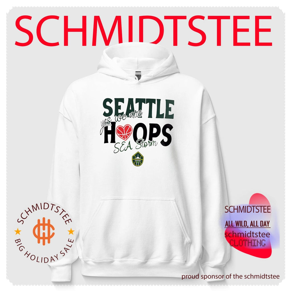 Seattle Storm Hoops yes we are Sea Storm shirt