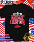 Arkansas Razorbacks 2026 NCAA Men’s Outdoor Track & Field National Champions shirt