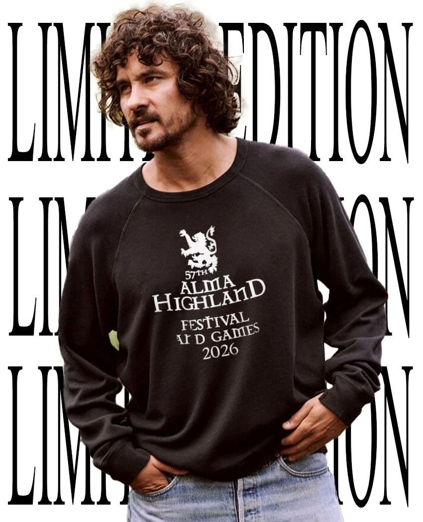 Alma Highland Festival and Games 57th 2026 scottish rampant lion shirt