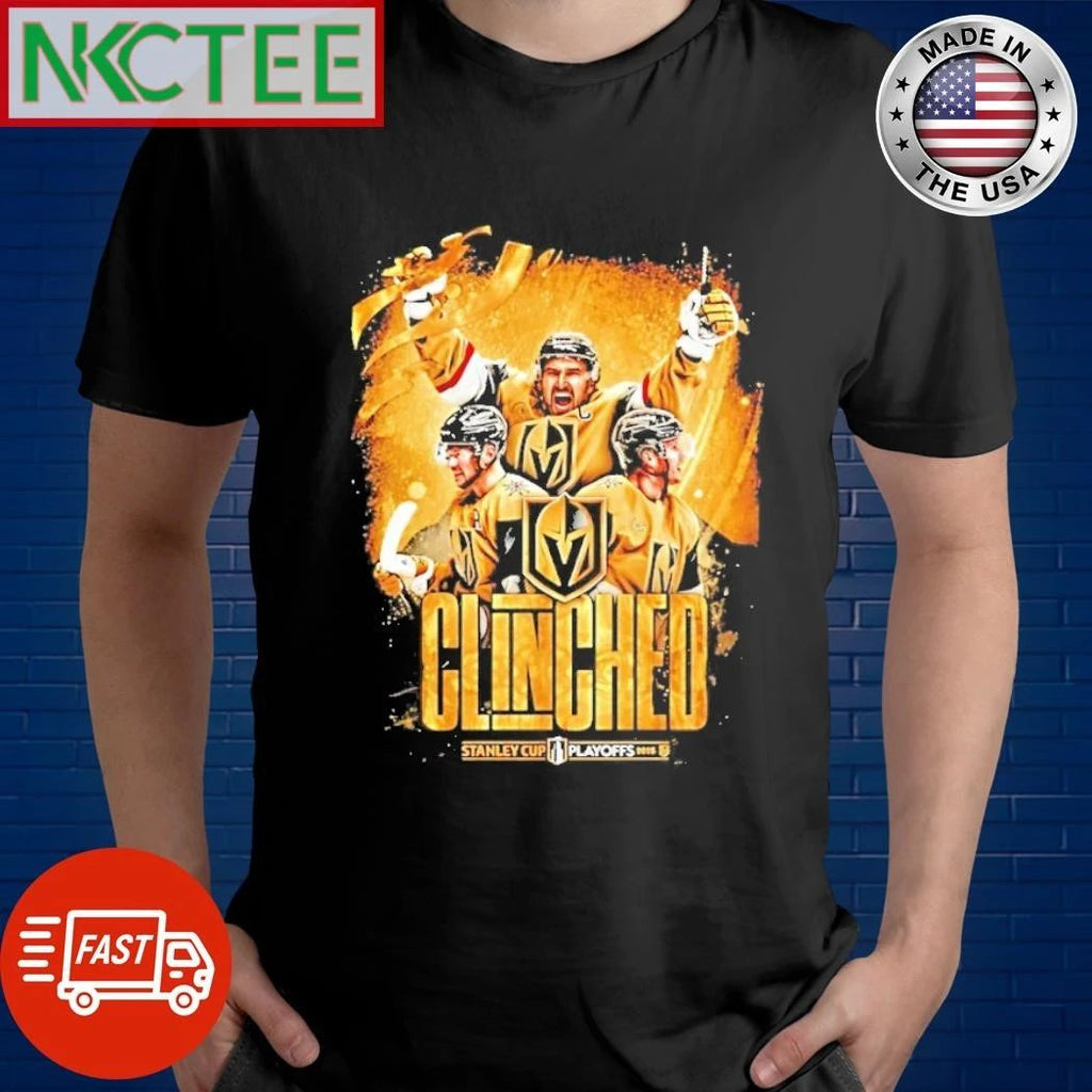 Vegas Golden Knights Clinched Stanley Cup Playoffs 2026 shirt