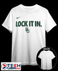 Lock it in Baylor Bears 2026 On-Court Bench shirt