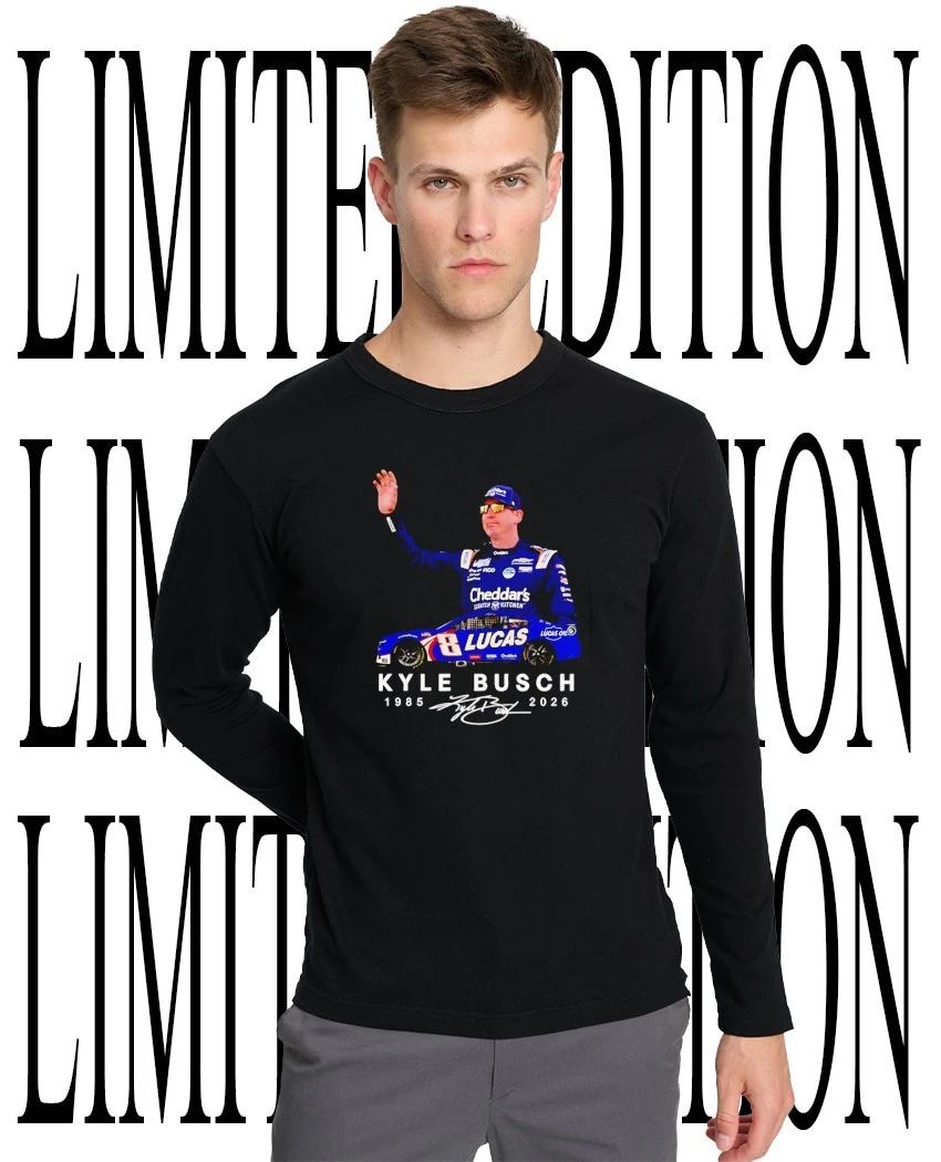 NASCAR Kyle Busch 1985-2026 signature shirt