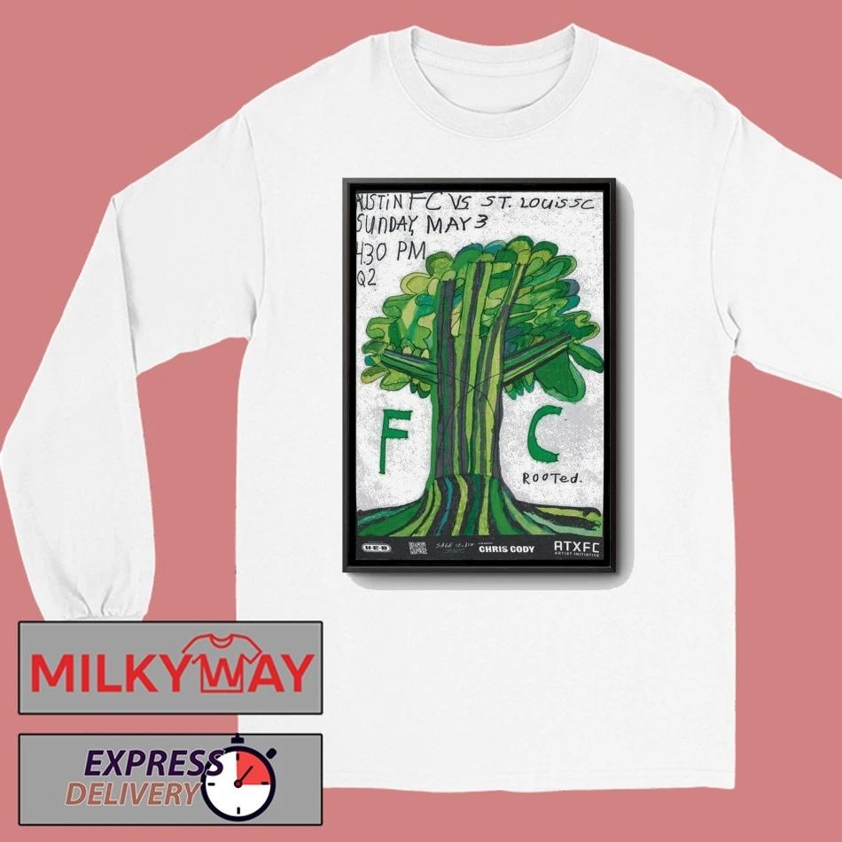 LIMITED May 3 2026 Austin FC vs. ST. Louis Health Care ATXFC Poster shirt
