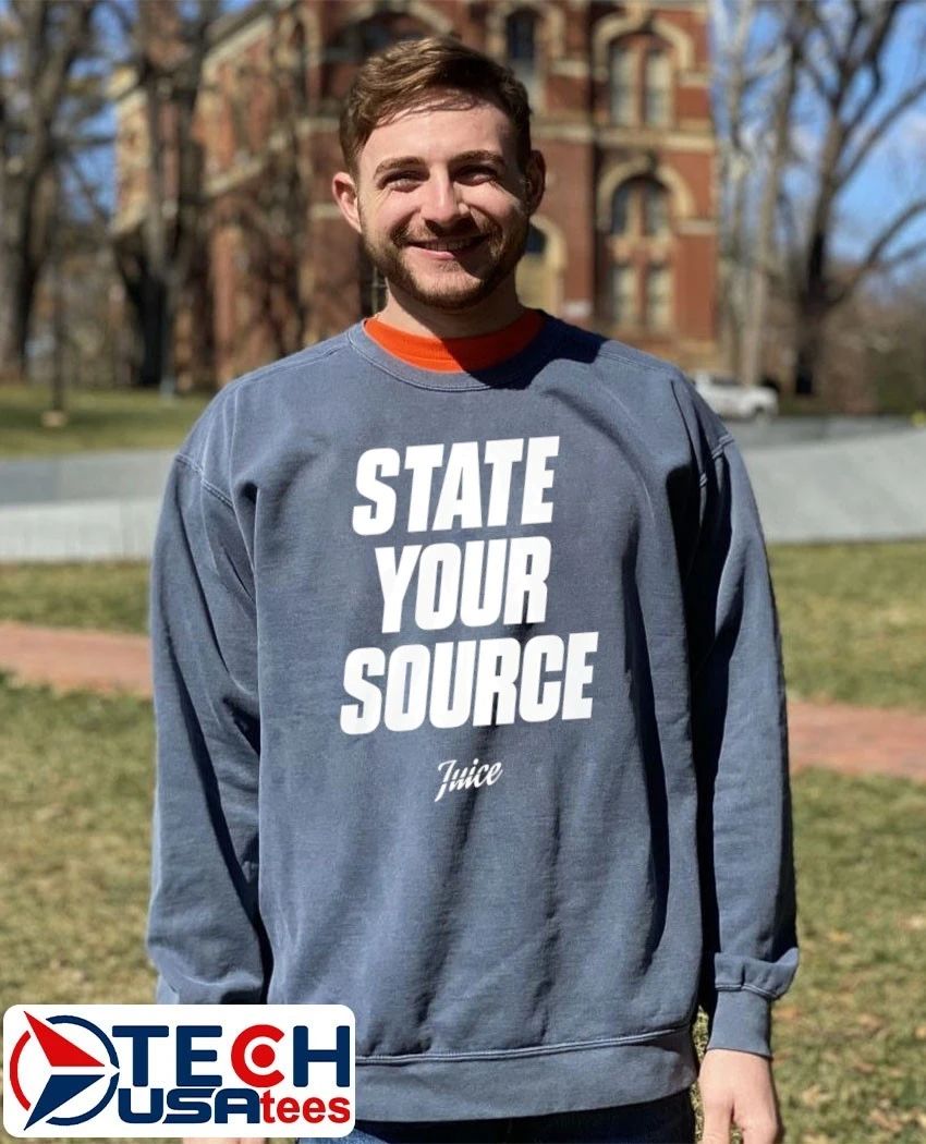 Jaylen Brown State Your Source shirt