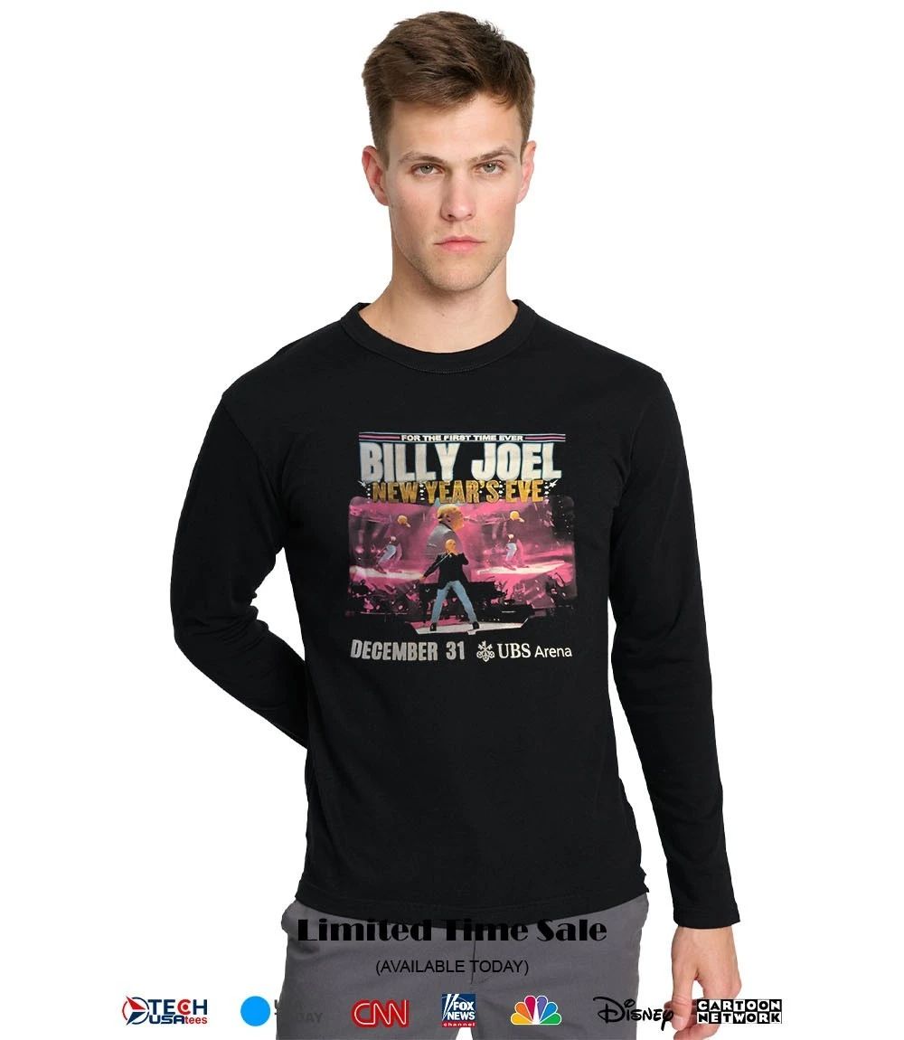 For the first time ever Billy Joel New Year’s Eve concert shirt