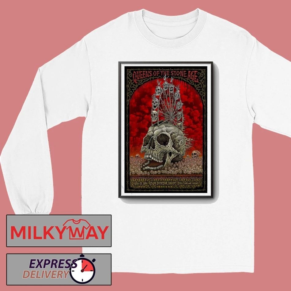 April 27 2026 QOTSA Poster Portland, OR shirt