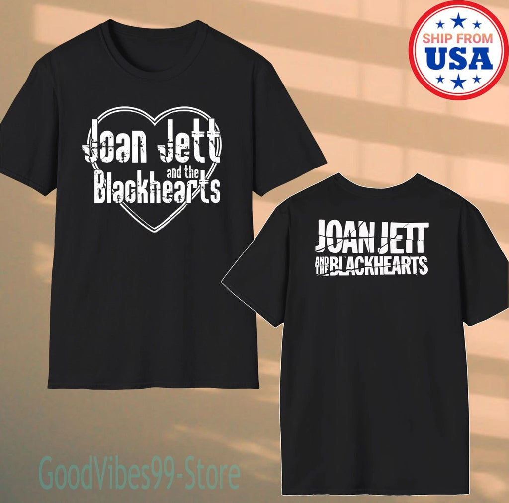 Joan Jett and The Blackhearts Men's Black Size S-5XL