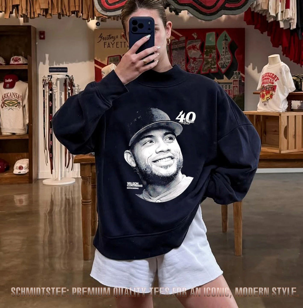 Willson Contreras Boston Red Sox Lineage Series signature shirt