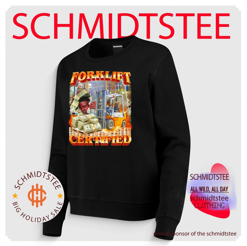 Forklift Certified Warehouse graphic shirt