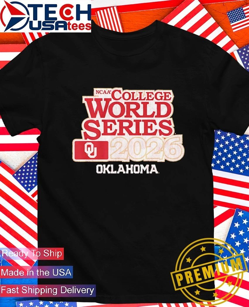 Oklahoma Sooners Baseball 2026 College World Series shirt