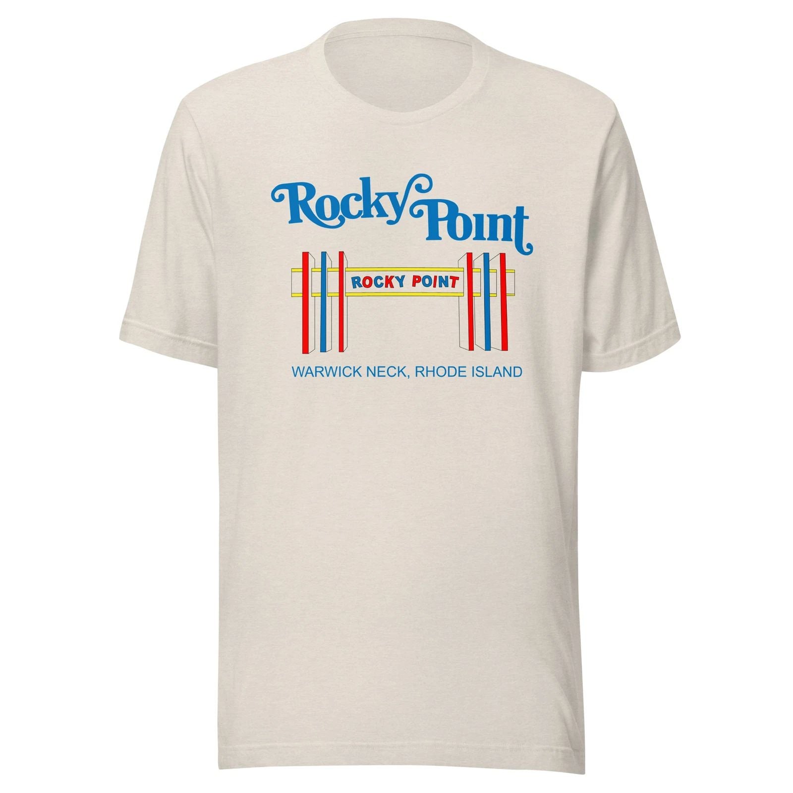 Rocky Point Retro 1980s Amusement Park T-Shirt - Warwick, Rhode Island