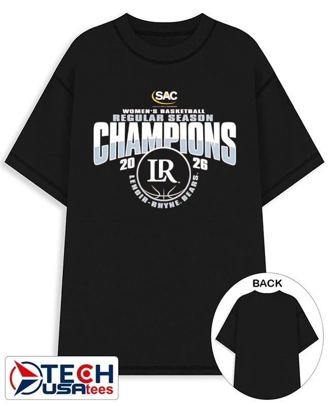 Lenoir-Rhyne Bears 2026 Women’s Basketball Regular Season Championship shirt