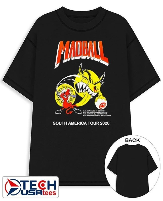Madball South America 2026 Shows shirt