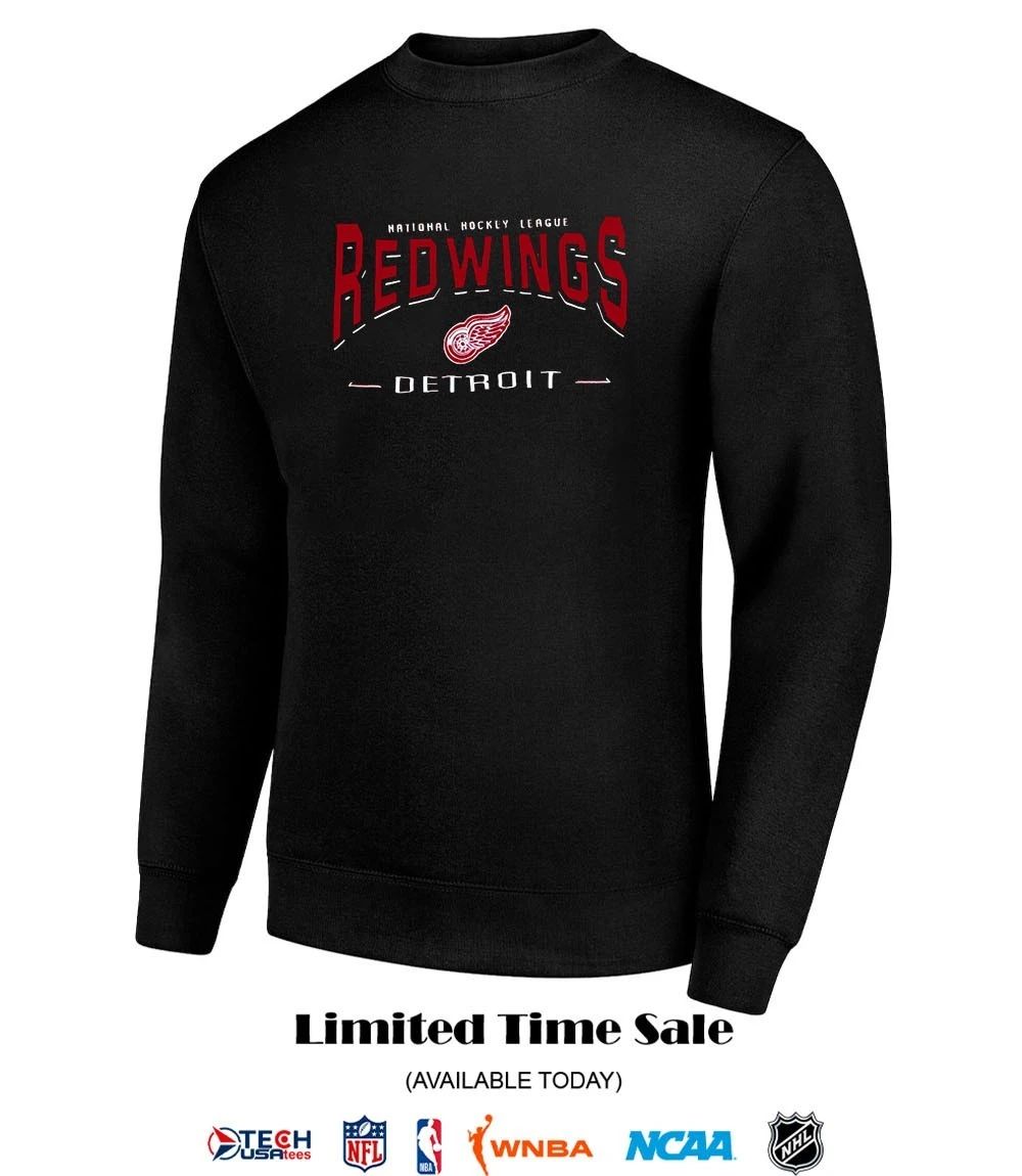 National Hockey League Detroit Red Wings logo shirt