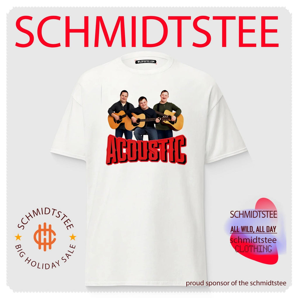 Acoustic Down syndrome graphic shirt