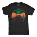 Mens Funny T Shirts Desert UFOs Sarcastic Alien Graphic Novelty Tee For Men