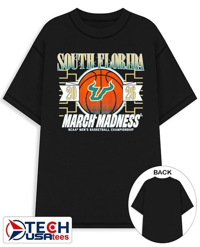 South Florida Bulls March Madness 2026 NCAA Men’s Basketball Championship shirt