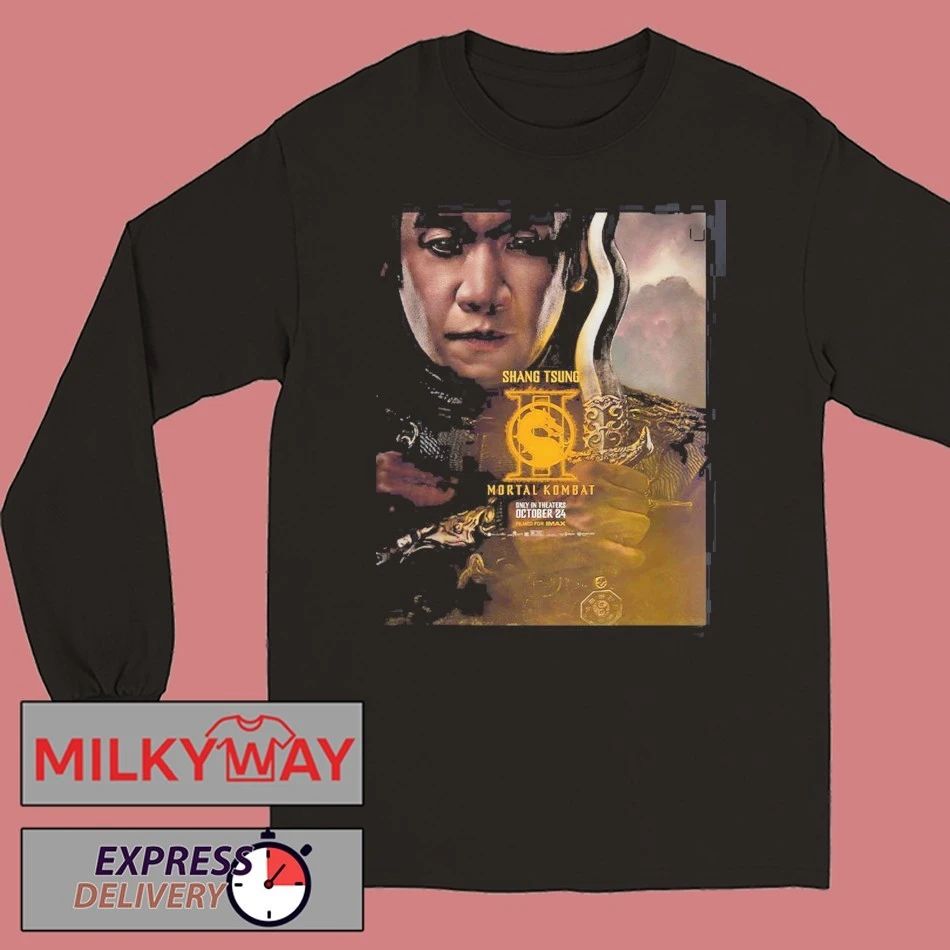 Mortal Kombat II Movie Exclusive Shang Tsung Character Poster T-Shirt