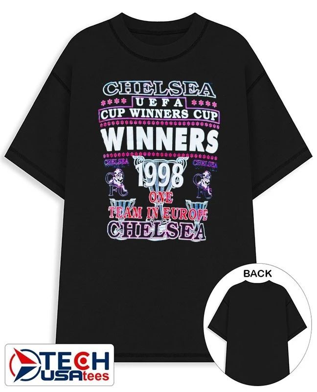 Chelsea UEFA Cup Winners Cup Winners 1998 One Team in Europe Chelsea shirt